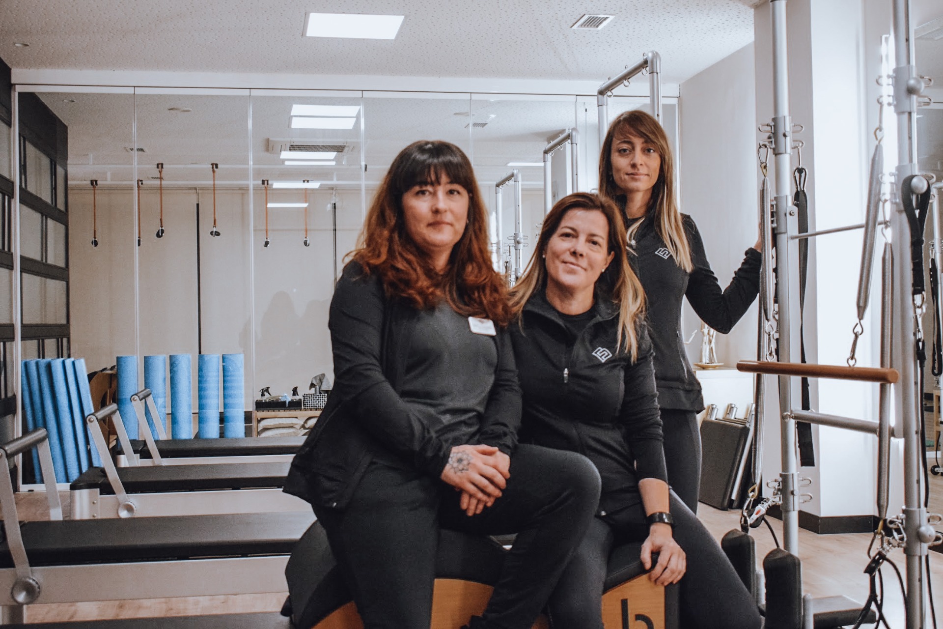 De izquierda a derecha: Silvia, Maribel y Yaiza.